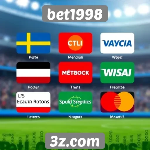 Métodos de pagamento aceitos no bet1998